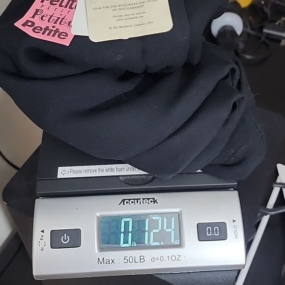 The Studio John Meyer of Norwich Wool Black Lined Trousers NWT Size 8P - Picture 11 of 11